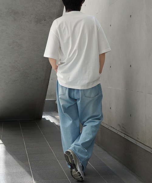ILL'S(イルズ)の「JIMNY ビッグシルエット フロントプリント 半袖Tシャツ カットソー ユニセックス(Tシャツ/カットソー・メンズ・ブラック/ブルー系その他/ホワイト/ピンク系その他/イエロー系その他/ブラック系その他2/ホワイト系その他2/グレー系その他2/カーキ・L/M)」の15枚目の写真