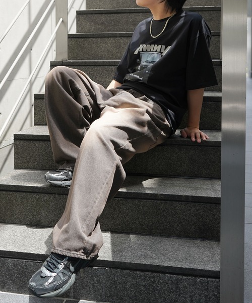 ILL'S(イルズ)の「JIMNY ビッグシルエット フロントプリント 半袖Tシャツ カットソー ユニセックス(Tシャツ/カットソー・メンズ・ブラック/ブルー系その他/ホワイト/ピンク系その他/イエロー系その他/ブラック系その他2/ホワイト系その他2/グレー系その他2/カーキ・L/M)」の21枚目の写真