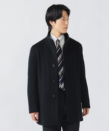 BEAMS HEART | ウールカシミヤ ショート スタンドカラーコート(その他アウター)