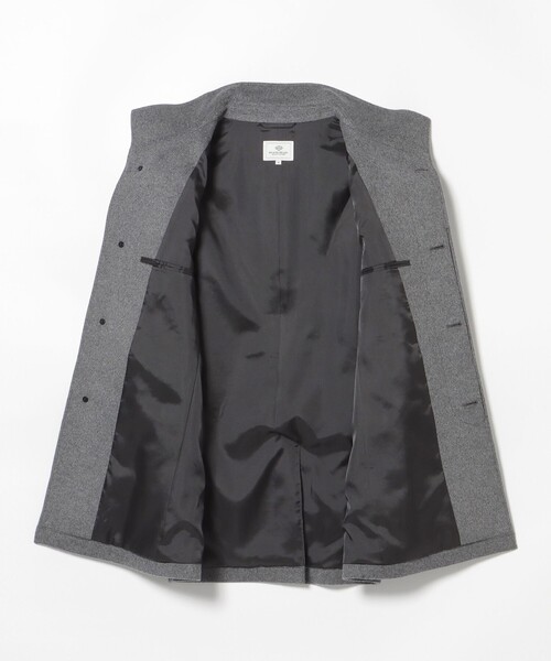 BEAMS HEART（ビームスハート）の「ウールカシミヤ ショート スタンドカラーコート（その他アウター・メンズ・ネイビー/グレー・X-LARGE/LARGE/SMALL/MEDIUM）」の10枚目の写真