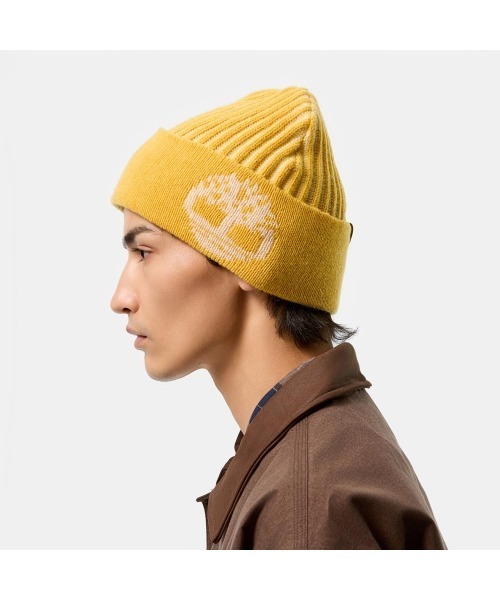 Timberland(ティンバーランド)の「【TOKYO DESIGN COLLECTIVE】ジャガード パターン ニット キャップ(ニットキャップ/ビーニー・メンズ・ウィート・FREE)」の2枚目の写真