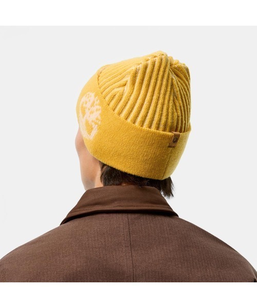 Timberland(ティンバーランド)の「【TOKYO DESIGN COLLECTIVE】ジャガード パターン ニット キャップ(ニットキャップ/ビーニー・メンズ・ウィート・FREE)」の3枚目の写真