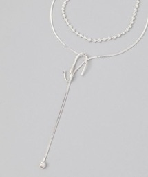 JEANASIS | ポイント2レンロングネックレス/572290(ネックレス)