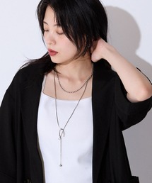 JEANASIS | ポイント2レンロングネックレス/572290(ネックレス)