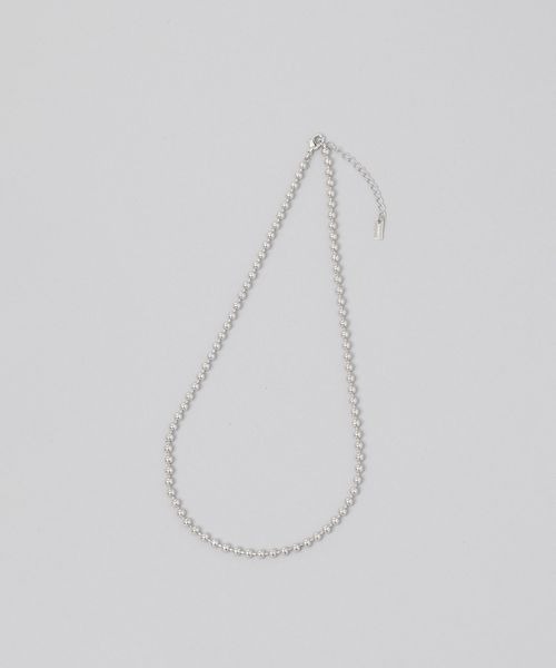 JEANASIS（ジーナシス）の「ポイント2レンロングネックレス/572290（ネックレス・レディース・シルバー系その他/シルバー・FREE）」の5枚目の写真