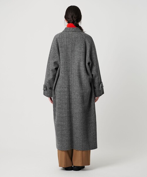 BEAUTY&YOUTH UNITED ARROWS(ビューティーアンドユースユナイテッドアローズ)の「リバー ステンカラー ロングコート/ヘリンボーン(ステンカラーコート・レディース・その他1・M/XS/S)」の8枚目の写真