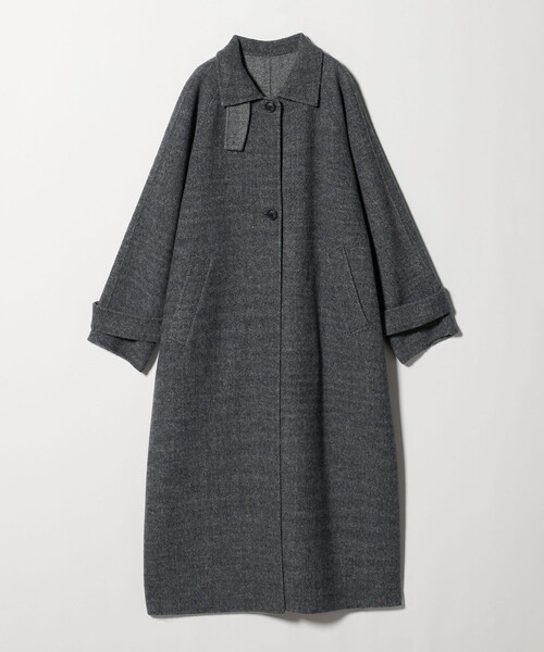 BEAUTY&YOUTH UNITED ARROWS(ビューティーアンドユースユナイテッドアローズ)の「リバー ステンカラー ロングコート/ヘリンボーン(ステンカラーコート・レディース・その他1・M/XS/S)」の10枚目の写真