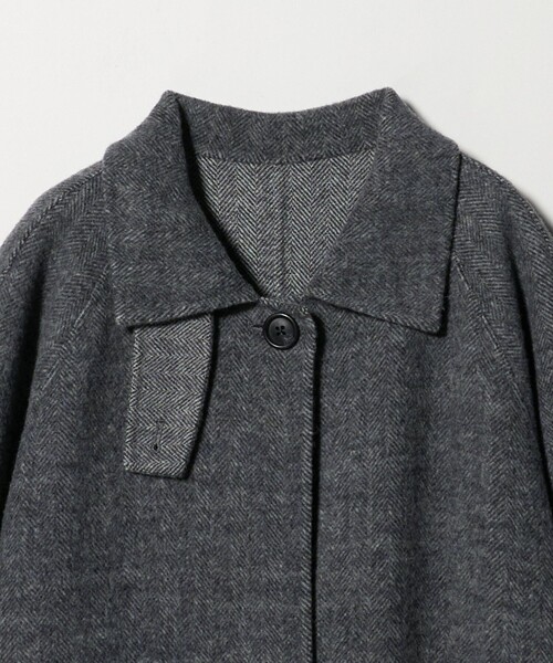 BEAUTY&YOUTH UNITED ARROWS(ビューティーアンドユースユナイテッドアローズ)の「リバー ステンカラー ロングコート/ヘリンボーン(ステンカラーコート・レディース・その他1・M/XS/S)」の12枚目の写真