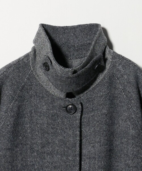 BEAUTY&YOUTH UNITED ARROWS(ビューティーアンドユースユナイテッドアローズ)の「リバー ステンカラー ロングコート/ヘリンボーン(ステンカラーコート・レディース・その他1・M/XS/S)」の13枚目の写真