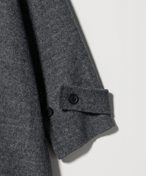 BEAUTY&YOUTH UNITED ARROWS(ビューティーアンドユースユナイテッドアローズ)の「リバー ステンカラー ロングコート/ヘリンボーン(ステンカラーコート・レディース・その他1・M/XS/S)」の14枚目の写真
