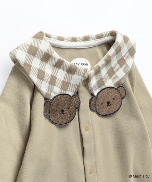 BRANSHES（ブランシェス）の「【boris/ボリス】2WAYカバーオール（ロンパース・キッズ・ブラウン・FREE）」の5枚目の写真