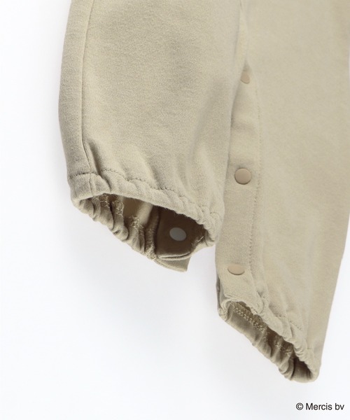 BRANSHES（ブランシェス）の「【boris/ボリス】2WAYカバーオール（ロンパース・キッズ・ブラウン・FREE）」の8枚目の写真