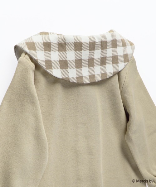 BRANSHES（ブランシェス）の「【boris/ボリス】2WAYカバーオール（ロンパース・キッズ・ブラウン・FREE）」の9枚目の写真