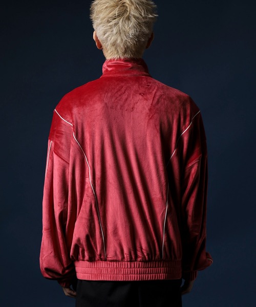 セール】ベロアパイピングトラックトップ（ジャージ）｜NERDY