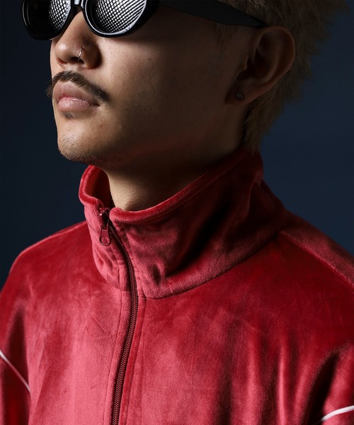 セール】ベロアパイピングトラックトップ（ジャージ）｜NERDY