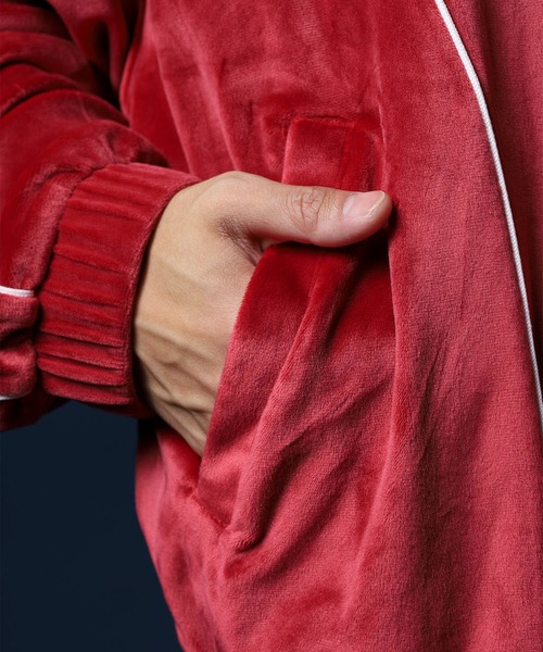 セール】ベロアパイピングトラックトップ（ジャージ）｜NERDY