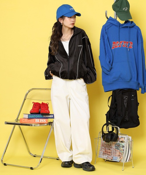 セール】ベロアパイピングトラックトップ（ジャージ）｜NERDY