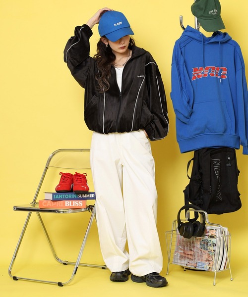 セール】ベロアパイピングトラックトップ（ジャージ）｜NERDY