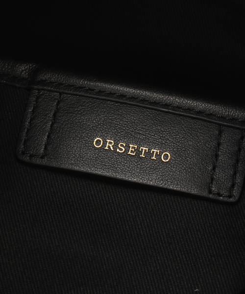 Spick & Span（スピックアンドスパン）の「ORSETTO / オルセット RITMO ナイロン巾着バッグ（ショルダーバッグ・レディース・ブラック・FREE）」の12枚目の写真