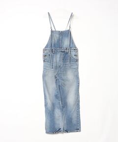 セール】ビスチェライクデニムロンパース キャミ 夏服