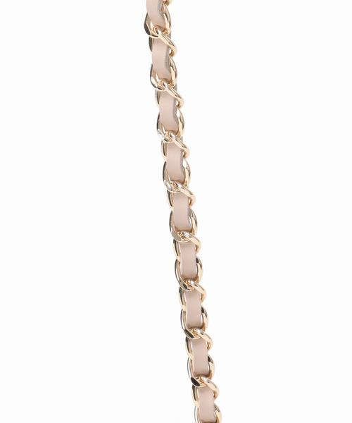 Spick & Span（スピックアンドスパン）の「AULENTTI/オウレンティ キルティングバッグ（ショルダーバッグ・レディース・ベージュ/チャコールグレー・FREE）」の8枚目の写真