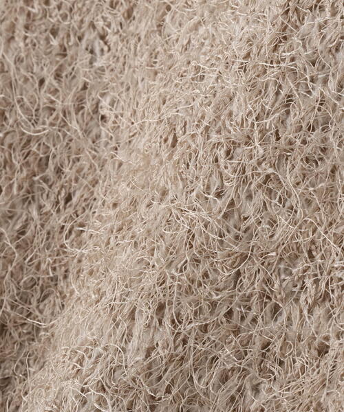 NATURAL BEAUTY BASIC(ナチュラルビューティーベーシック)の「◇シアーレイヤードフリンジベストセット(ベスト・レディース・グレー系その他/ブラウン系その他/ベージュ系その他・FREE)」の6枚目の写真