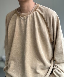 CREARE -LINO-（クレアーレリノ）の「〈ユニセックス商品〉ピグメントスウェットプルオーバー（スウェット）」