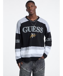 GUESS JEANS | GUESS JEANS Cn Os Hockey Tee スウェット(スウェット)