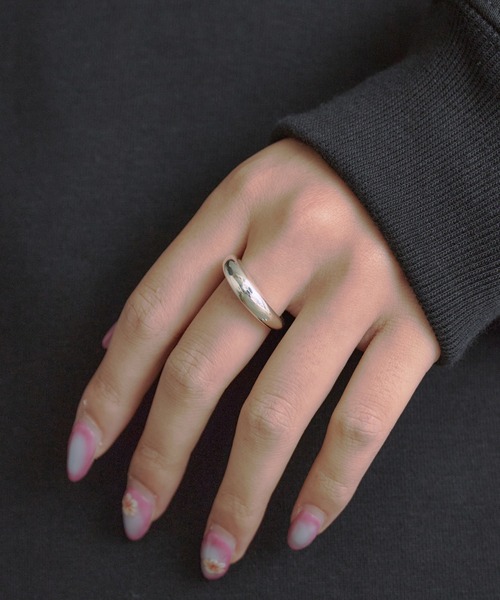 BLANK (ブランク)の「Silver Assorted Design Simple Ring / シルバーアソートデザイン シンプル リング 秋物 秋服 2026年秋冬(リング・レディース・シルバー/シルバー系1/シルバー系・FREE)」の1枚目の写真