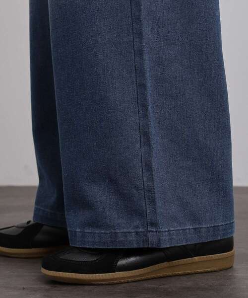 tk.TAKEO KIKUCHI（ティーケータケオキクチ）の「◆スーパーワイドバギーデニムパンツ（デニムパンツ・メンズ・ブルー系その他/ブラック系/チャコールグレー/ブラック/ライトブルー/ブルー系その他2・01/02/03）」の22枚目の写真