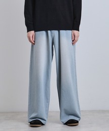 tk.TAKEO KIKUCHI（ティーケータケオキクチ）の「スーパーワイドバギーデニムパンツ（デニムパンツ）」