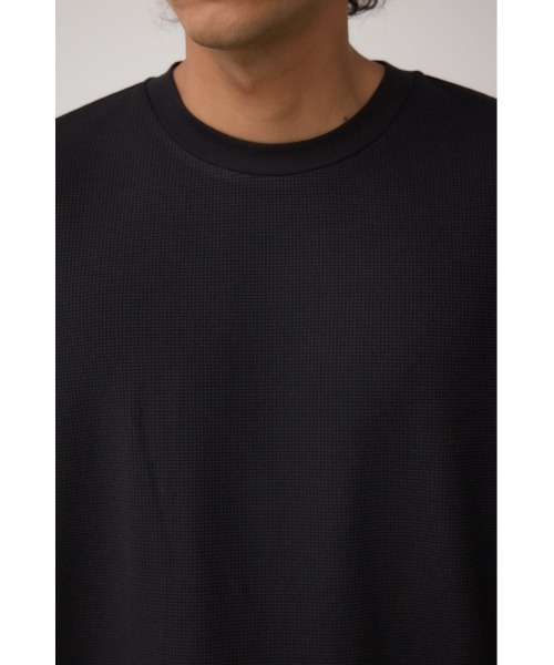 AZUL by moussy（アズールバイマウジー）の「布帛ドッキングトップス（Tシャツ/カットソー・メンズ・ブラック/ホワイト/ネイビー・MEDIUM/LARGE）」の21枚目の写真