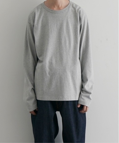 FilMelange（フィルメランジェ）の「Fil Melange Reint/レイント（Tシャツ/カットソー・メンズ・グレー・3/4/5）」の2枚目の写真