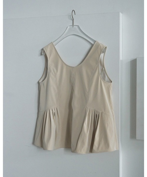 etsu　anuke アンヌーク Sheer Peplum Tops etsu anuke アンヌーク Sheer Peplum Tops ànuke online store