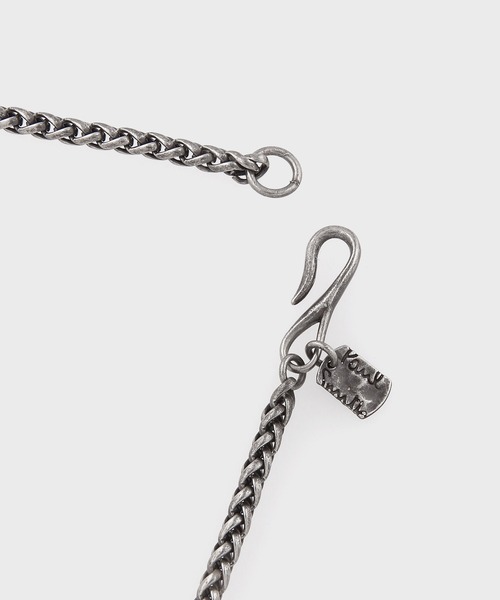 Paul Smith（ポールスミス）の「【限定】ウーブンチェーン ネックレス【250926 EC210W】（ネックレス・メンズ・シルバー・FREE）」の4枚目の写真