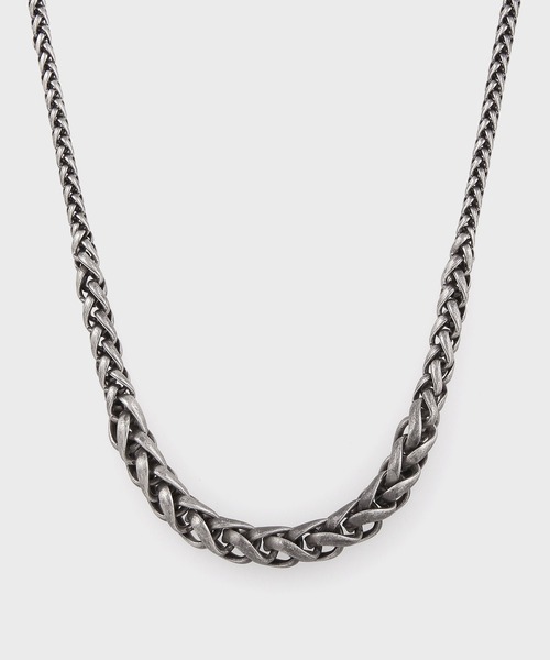 Paul Smith(ポールスミス)の「【限定】ウーブンチェーン ネックレス【250926 EC210W】(ネックレス・メンズ・シルバー・FREE)」の7枚目の写真
