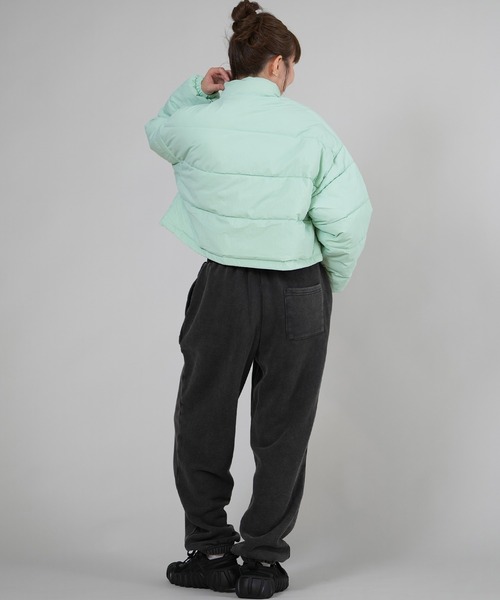 RVCA(ルーカ)の「RVCA/ルーカ MINI RVCA CROPPED PUF JKT ジャケット BF044-752(その他アウター・レディース・ミント/ブラック/ホワイト・M)」の17枚目の写真