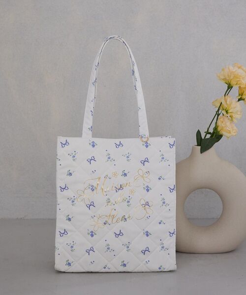 メゾンドフルール すみっコぐらしコラボ とかげ スクエアトート Maison