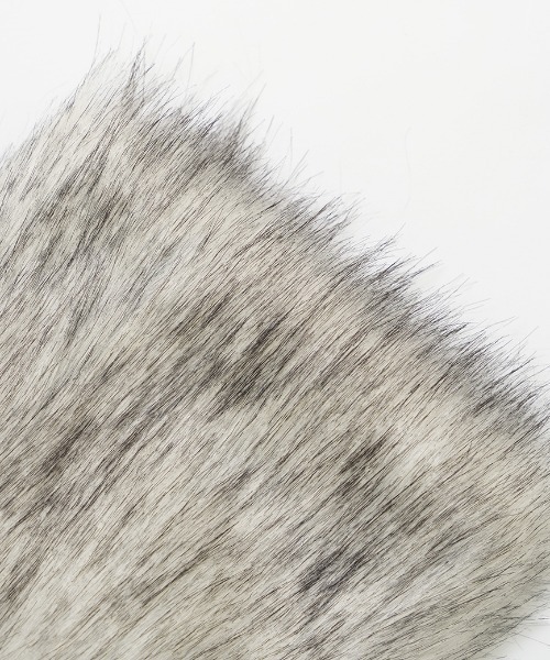 lilful(リルフル)の「フェイクファー もこもこY2Kレッグウォーマー(レッグウォーマー・レディース・ホワイト/ホワイト系その他/ブラウン/ブラック系その他/グレー/ブラック・F)」の15枚目の写真