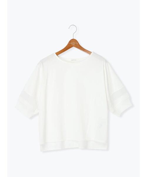 Lugnoncure（ルノンキュール）の「袖シアー切り替えトップス（その他トップス・レディース・ブラック/グレー/オフホワイト・F）」の15枚目の写真