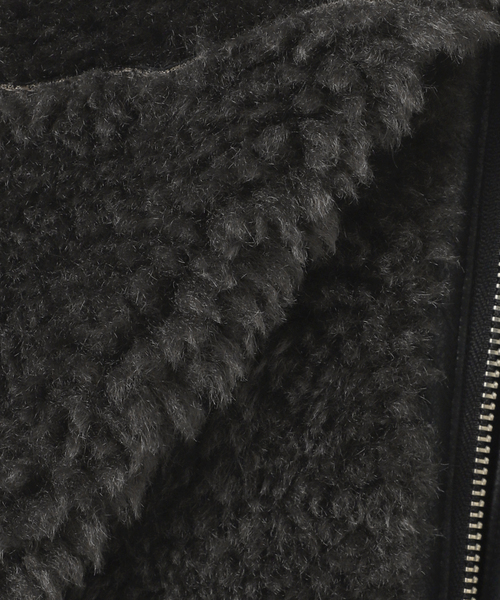 B.C STOCK（ベーセーストック）の「ムートンライクリバーシブルベスト（その他アウター・レディース・ブラウン/ブラック/アイボリー・FREE）」の20枚目の写真