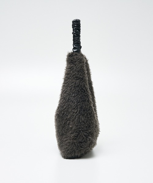 collex（コレックス）の「【WEB限定】ギャザーハンドルエコファートートバッグ（トートバッグ・レディース・アイボリー/グレー/チョコ・フリー）」の11枚目の写真