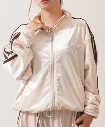 1111clothing(tH[N[WO)́yZbgAbv ΉzTChC xA gbNWPbg / Side Line Velour Track Jacket(W[W)