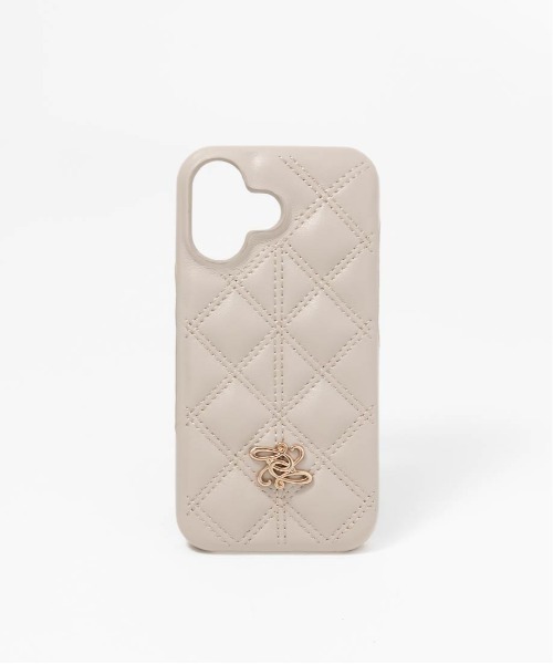 RANDA（ランダ）の「キルティングスマートフォンケース（スマホケース/カバー・レディース・ブラック/クリーム/ピンク/ライトグレー・iPhone 15/iPhone 14/iPhone 16/iPhone 13/iPhone 16 Pro/iPhone 15 Pro/iPhone 13 Pro/iPhone 14 Pro/iPhone 17/iPhone Air/iPhone 17 Pro）」の21枚目の写真