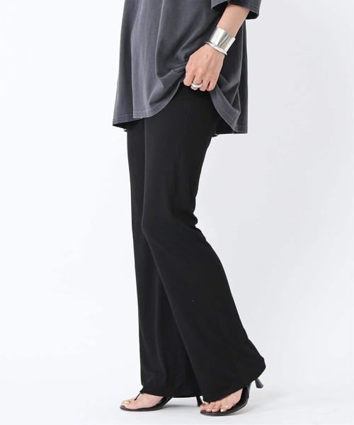 Deuxieme Classe（ドゥーズィエムクラス）の「*Rayon リブパンツ（その他パンツ・レディース・ブラック・FREE）」の2枚目の写真