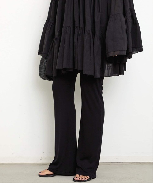 Deuxieme Classe（ドゥーズィエムクラス）の「*Rayon リブパンツ（その他パンツ・レディース・ブラック・FREE）」の5枚目の写真