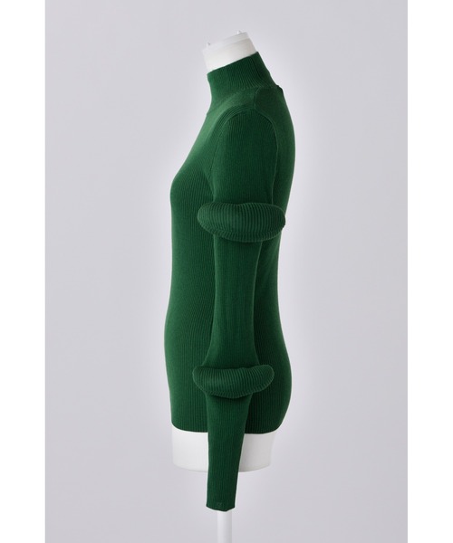 ENFOLD（エンフォルド）の「ハイネックプルオーバー（ニット/セーター・レディース・チャコールグレー/ブラウン/グリーン系その他2・38）」の10枚目の写真