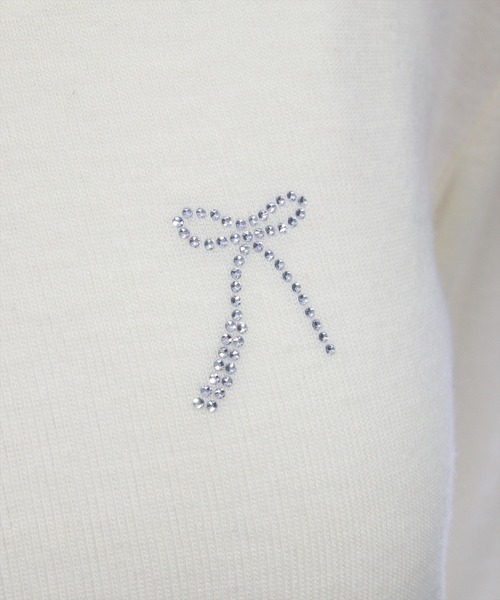 clear（クリア）の「サイドシャーリングワンショルカットソー＆レースキャミセット［韓国ファッション ガーリー］（Tシャツ/カットソー・レディース・ブラック/杢グレー/アイボリー/グリーン/ブラウン・F）」の22枚目の写真