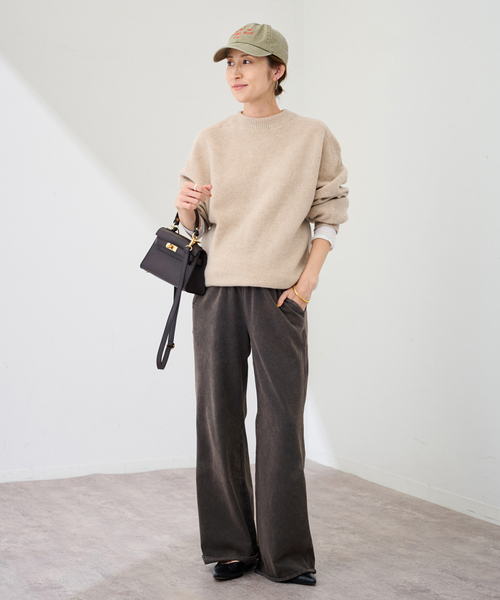 FRAMeWORK（フレームワーク）の「J.J.Mercer シシュウキャップ（キャップ・レディース・ベージュ系その他/チャコールグレー・FREE）」の9枚目の写真