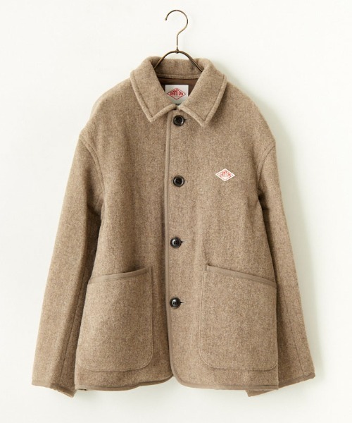 DANTON（ダントン）の「【WEB限定】[DANTON/ダントン] ウールライトパイル カバーオールジャケット（カバーオール・レディース・グレー/ベージュ/ネイビー・40/42）」の22枚目の写真